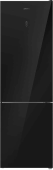 Холодильник Maunfeld MFF200NFB Inverter 2-хкамерн. черный инвертер - купить недорого с доставкой в интернет-магазине
