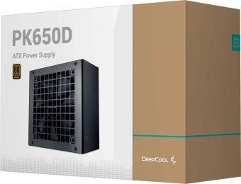Блок питания Deepcool ATX 650W PK650D 80+ bronze (20+4pin) APFC 120mm fan 7xSATA RTL - купить недорого с доставкой в интернет-магазине