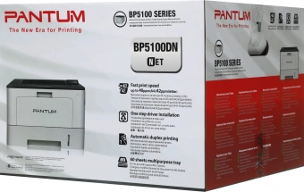 Принтер лазерный Pantum BP5100DN A4 Duplex Net белый - купить недорого с доставкой в интернет-магазине