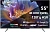 Телевизор QLED Skyworth 55" 55Q66H Google TV Frameless черный/серебристый 4K Ultra HD 60Hz DVB-T DVB-T2 DVB-C DVB-S DVB-S2 USB WiFi Smart TV