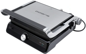 Электрогриль Polaris PGP 2102 2000Вт серебристый - купить недорого с доставкой в интернет-магазине
