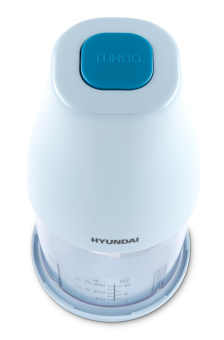 Измельчитель электрический Hyundai HYC-P3118 0.8л. 300Вт голубой/синий - купить недорого с доставкой в интернет-магазине