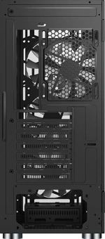Корпус Montech X3 Glass черный без БП ATX 3x140mm 2xUSB2.0 1xUSB3.0 audio bott PSU - купить недорого с доставкой в интернет-магазине