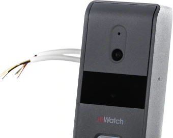 Комплект домофона HiWatch DS-D100K серебристый - купить недорого с доставкой в интернет-магазине