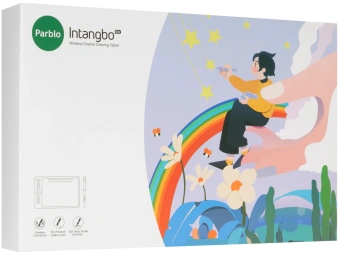 Графический планшет Parblo Intangbo SW USB Type-C фиолетовый - купить недорого с доставкой в интернет-магазине