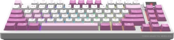 Клавиатура MSI Forge GK600 механическая белый/фиолетовый USB беспроводная BT/Radio Multimedia for gamer LED (S11-43RUQ01-HH9) кабель 1.8м - купить недорого с доставкой в интернет-магазине