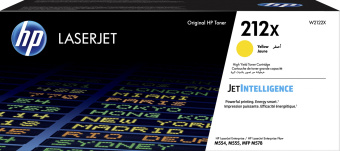 Картридж лазерный HP 212X W2122X желтый (10000стр.) для HP CLJ Enterprise M554/M555 - купить недорого с доставкой в интернет-магазине