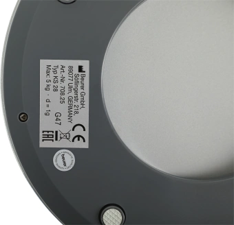 Весы кухонные электронные Beurer KS28 макс.вес:5кг серебристый - купить недорого с доставкой в интернет-магазине