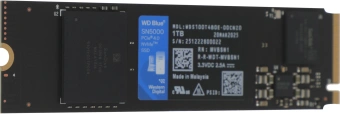 Накопитель SSD WD PCIe 4.0 x4 1TB WDS100T4B0E SN5000 Blue M.2 2280 - купить недорого с доставкой в интернет-магазине