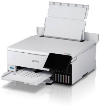 МФУ струйный Epson EcoTank L8160 (C11CJ20404/403/402) A4 Duplex Net WiFi белый - купить недорого с доставкой в интернет-магазине