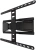 Кронштейн для телевизора Hyundai SL-F1 черный 43"-90" макс.50кг настенный поворотно-выдвижной и наклонный - купить недорого с доставкой в интернет-магазине
