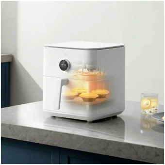 Аэрогриль Xiaomi Smart Air Fryer 6.5L EU 6.5л 1800Вт белый (BHR7358EU) - купить недорого с доставкой в интернет-магазине