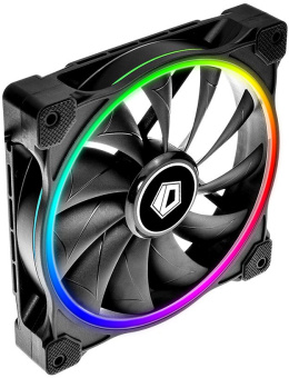 Вентилятор для корпуса ID-Cooling ZF-14025 ARGB 140х140x25 черный 4-pin 37дБ (ZF-14025-ARGB) Ret - купить недорого с доставкой в интернет-магазине