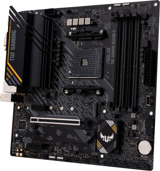 Материнская плата Asus TUF GAMING B550M-E Soc-AM4 AMD B550 4xDDR4 mATX AC`97 8ch(7.1) GbLAN RAID+VGA+HDMI+DP - купить недорого с доставкой в интернет-магазине