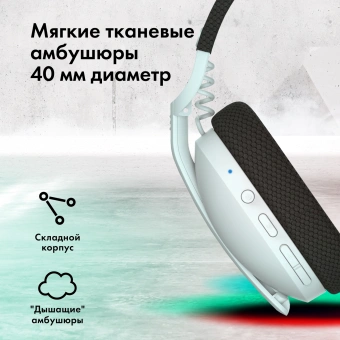 Наушники с микрофоном GMNG GG-HS420W белый 1.5м накладные BT/Radio оголовье (1970390) - купить недорого с доставкой в интернет-магазине