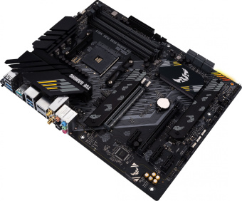 Материнская плата Asus TUF GAMING B550-PLUS WIFI II Soc-AM4 AMD B550 4xDDR4 ATX AC`97 8ch(7.1) 2.5Gg RAID+HDMI+DP - купить недорого с доставкой в интернет-магазине
