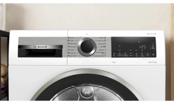 Сушильная машина Bosch WQG1420AME пан.англ. кл.энер.:A++ макс.загр.:9кг белый - купить недорого с доставкой в интернет-магазине