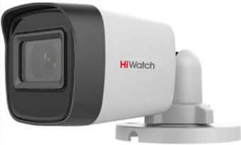 Камера видеонаблюдения аналоговая HiWatch DS-T500 (С) (3.6 mm) 3.6-3.6мм HD-CVI HD-TVI цв. корп.:белый - купить недорого с доставкой в интернет-магазине