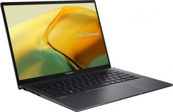 Ноутбук Asus Zenbook 14 UM3402YA-KP688 Ryzen 5 7530U 16Gb SSD512Gb AMD Radeon 14" IPS WQXGA (2560x1600) noOS black WiFi BT Cam Bag (90NB0W95-M016J0) - купить недорого с доставкой в интернет-магазине