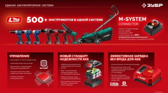 Батарея аккумуляторная Зубр АКБ-20-2 20В 4Ач Li-Ion (АКБ-20-4) - купить недорого с доставкой в интернет-магазине