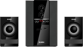Колонки Sven MS-1821 2.1 черный 40Вт BT - купить недорого с доставкой в интернет-магазине