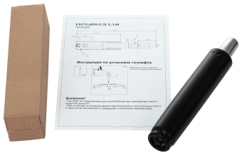 Газлифт Бюрократ E017 E017G4DWZ/2CL/140 черный для офис.кресла 50мм - купить недорого с доставкой в интернет-магазине