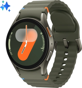 Смарт-часы Samsung Galaxy Watch 7 LTE 40мм 1.31" AMOLED корп.зеленый рем.зеленый (SM-L305FZGACAU) - купить недорого с доставкой в интернет-магазине