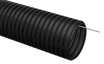 Труба гофр. гибкая П IEK CTG20-20-K02-050-1 внеш.D=20мм с протяжкой 50м чёрн. - купить недорого с доставкой в интернет-магазине