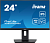 Монитор Iiyama 23.8" ProLite XUB2492HSU-B6 черный IPS LED 0.4ms 16:9 HDMI M/M матовая HAS Piv 250cd 178гр/178гр 1920x1080 100Hz DP FHD USB 4.9кг