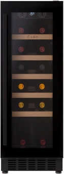 Винный шкаф Lex LWD3020BL 1-нокамерн. черный - купить недорого с доставкой в интернет-магазине