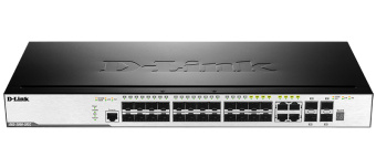Коммутатор D-Link DGS-3000-28SC/A1A 4x1Гбит/с 4xКомбо(1000BASE-T/SFP) 20SFP 4SFP+ управляемый - купить недорого с доставкой в интернет-магазине
