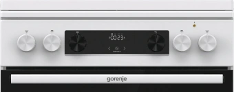 Плита Комбинированная Gorenje GKS6C71WF белый (металлическая крышка) реш.чугун - купить недорого с доставкой в интернет-магазине