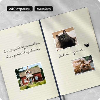 Блокнот Moleskine CLASSIC QP060B20 Large 130х210мм 240стр. линейка твердая обложка синий сапфир - купить недорого с доставкой в интернет-магазине