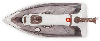 Утюг Maxwell MW-3047 2400Вт белый/коричневый - купить недорого с доставкой в интернет-магазине