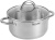 Кастрюля Rondell Point RDS-1312 4.8л. d=24см (с крышкой) стальной - цена, купить или заказать с доставкой в интернет-магазине Кастрюля Rondell Point RDS-1312 4.8л. d=24см (с крышкой) стальной - купить недорого с доставкой в интернет-магазине