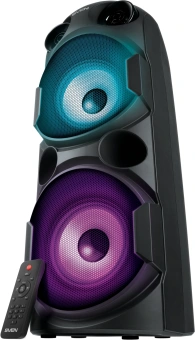 Колонка порт. Sven AC PS-750 черный 80W 1.0 BT/3.5Jack 10м 4400mAh (АС PS-750) - купить недорого с доставкой в интернет-магазине