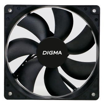 Вентилятор Digma DFAN-120-7 120x120x25mm 3-pin 4-pin (Molex)23dB 73gr Ret - купить недорого с доставкой в интернет-магазине