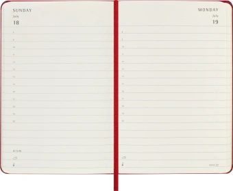 Ежедневник Moleskine CLASSIC Pocket 90x140мм 400стр. красный - купить недорого с доставкой в интернет-магазине