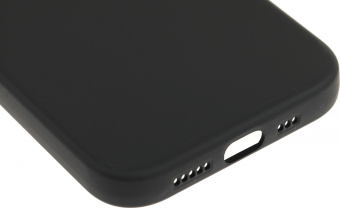 Чехол (клип-кейс) BoraSCO для Apple iPhone 15 Pro Microfiber Case черный (72429) - купить недорого с доставкой в интернет-магазине