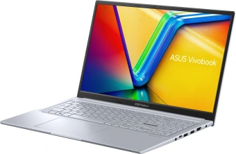 Ноутбук Asus Vivobook 15X OLED K3504VA-MA556 Core i7 1355U 16Gb SSD1Tb Intel Iris Xe graphics 15.6" OLED 2.8K (2880x1620) noOS silver WiFi BT Cam (90NB10A2-M00NH0) - купить недорого с доставкой в интернет-магазине