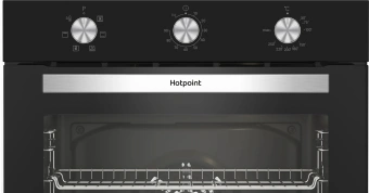 Духовой шкаф Электрический Hotpoint HETF 614 JH BL черный - купить недорого с доставкой в интернет-магазине