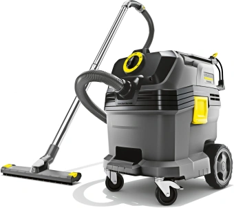 Строительный пылесос Karcher NT 30/1 Tact L 1380Вт (уборка: сухая/сбор воды) серый - купить недорого с доставкой в интернет-магазине