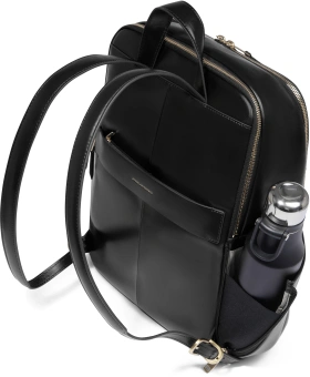 Рюкзак женский Piquadro Blue Square CA6678B2/N черный кожа - купить недорого с доставкой в интернет-магазине