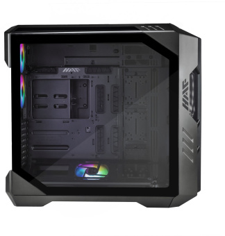 Корпус Cooler Master HAF700 черный без БП E-ATX 5x120mm 4x200mm 4xUSB3.0 audio bott PSU - купить недорого с доставкой в интернет-магазине