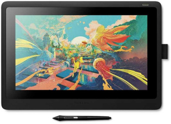 Графический планшет-монитор Wacom Cintiq DTK1660K0B LED USB черный - купить недорого с доставкой в интернет-магазине