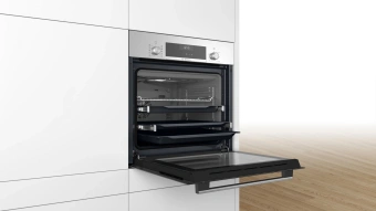 Духовой шкаф Электрический Bosch HBJ558YS3Q нержавеющая сталь - купить недорого с доставкой в интернет-магазине