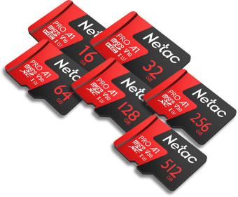 Флеш карта microSDXC Netac 128GB NT02P500PRO-128G-S P500 Extreme Pro A1 w/o adapter - цена, купить или заказать с доставкой в интернет-магазине Флеш карта microSDXC Netac 128GB NT02P500PRO-128G-S P500 Extreme Pro A1 w/o adapter - купить недорого с доставкой в интернет-магазине