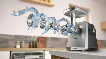 Мясорубка Bosch Series 8 MFWS835M 2500Вт черный - купить недорого с доставкой в интернет-магазине