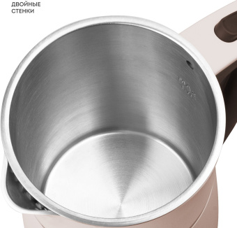 Чайник электрический Galaxy Line GL 0339 1.7л. 2200Вт бежевый корпус: металл/пластик (ГЛ0339ЛБЕЖ) - купить недорого с доставкой в интернет-магазине