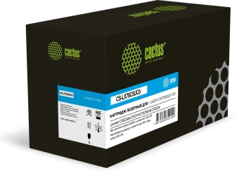 Картридж лазерный Cactus CS-LX78C5UC0 78C5UC0/78C5UCE голубой (7000стр.) для Lexmark CX421/CX622ade/CS521dn/CX625adhe/CS622de с чипом - купить недорого с доставкой в интернет-магазине
